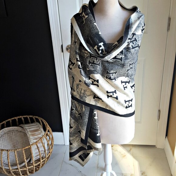 NEW! EXQUISITE Faux CASHMERE SCARF WRAP SHAWL - Picture 4 of 6